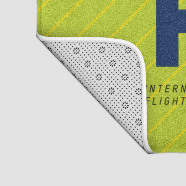 FLN - Bath Mat - Airportag