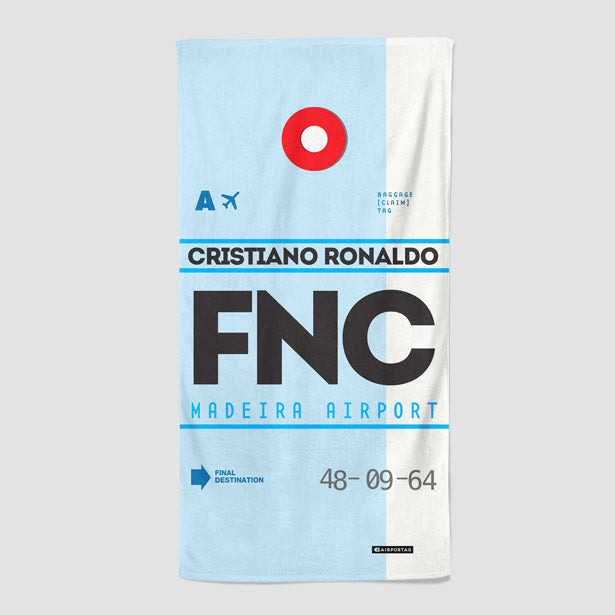 FNC - Beach Towel - Airportag