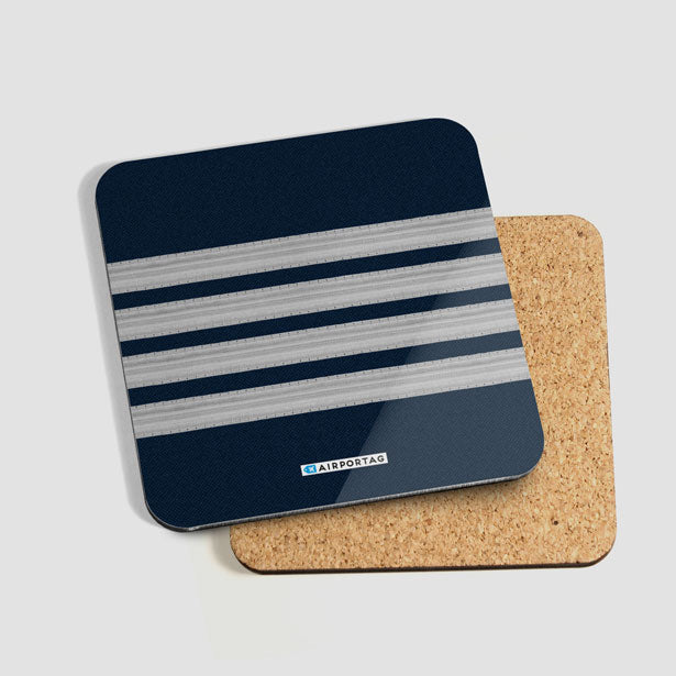 Pilot Stripes - Coaster - Airportag