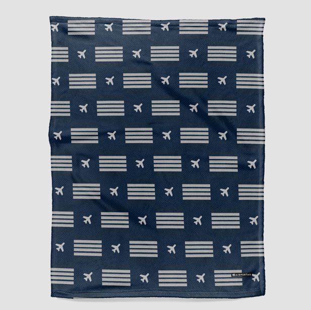 Pilot Stripes - Blanket - Airportag