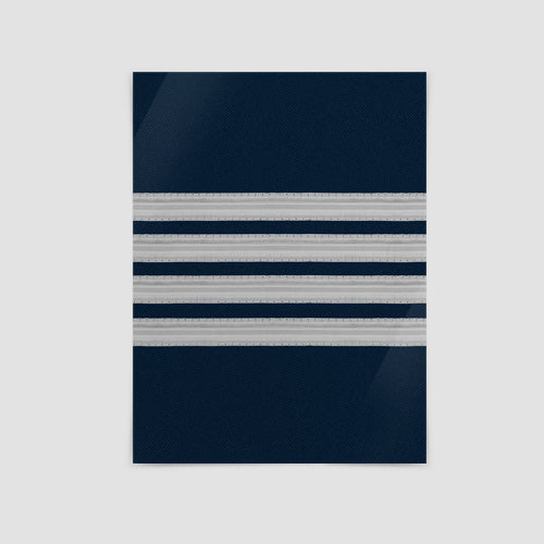 Pilot Stripes - Poster - Airportag