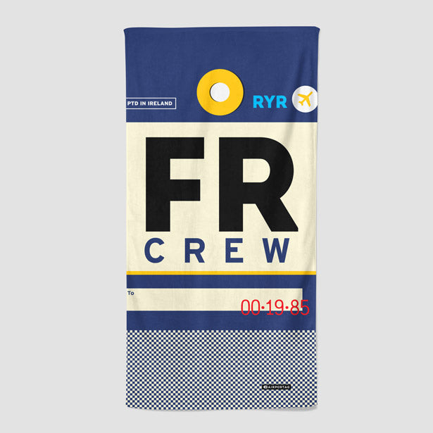 FR - Beach Towel - Airportag