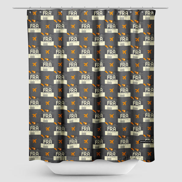 FRA - Shower Curtain - Airportag