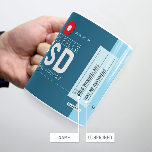 FSD - Mug - Airportag