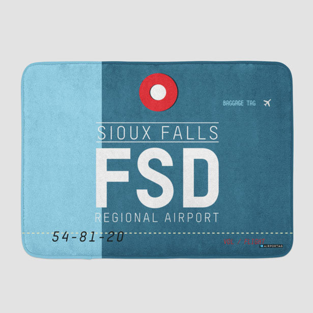 FSD - Bath Mat - Airportag