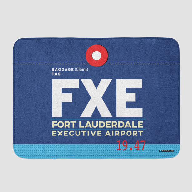 FXE - Bath Mat - Airportag