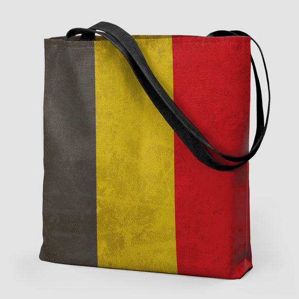 Belgian Flag - Tote Bag - Airportag