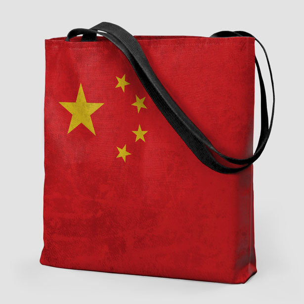 Chinese Flag - Tote Bag - Airportag