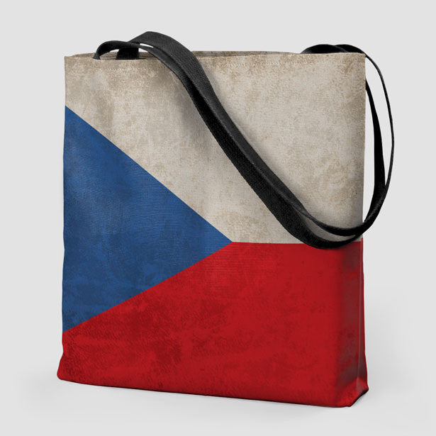 Czech Republic Flag - Tote Bag - Airportag