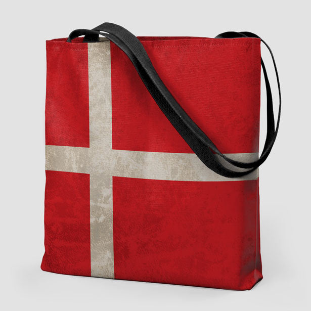 Danish Flag - Tote Bag - Airportag