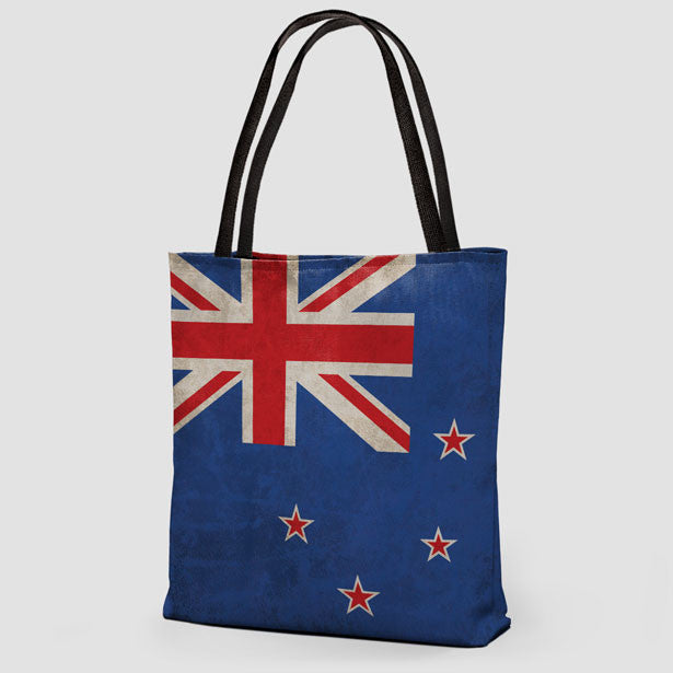 New Zealand Flag - Tote Bag - Airportag