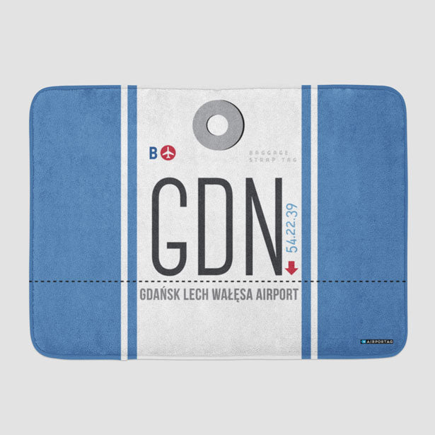 GDN - Bath Mat - Airportag