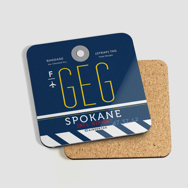 GEG - Coaster - Airportag
