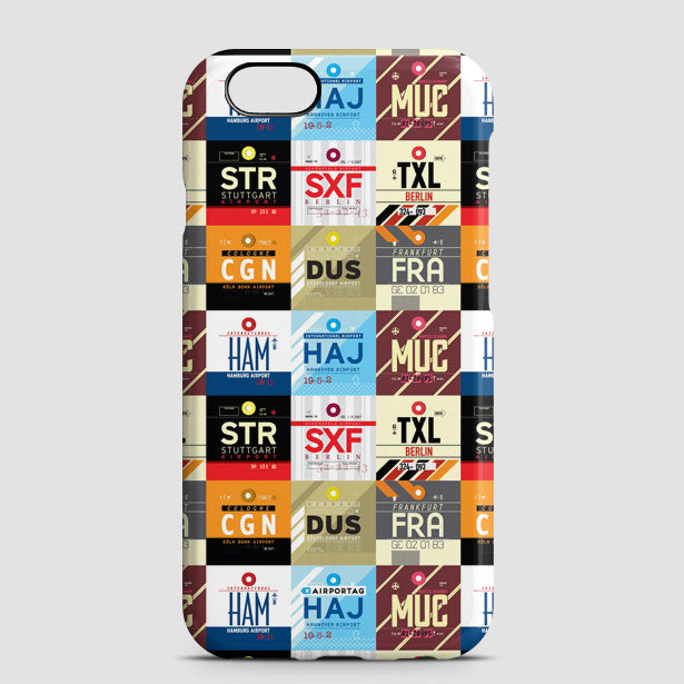 Germany Airports - Phone Case - Airportag