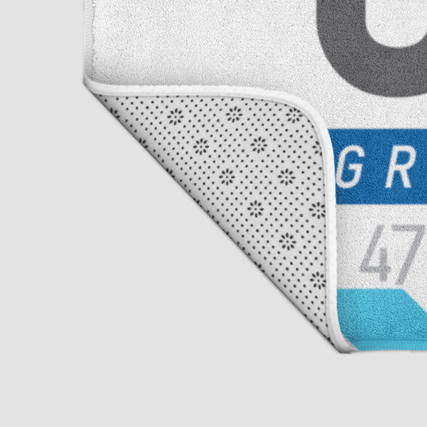 GFK - Bath Mat - Airportag