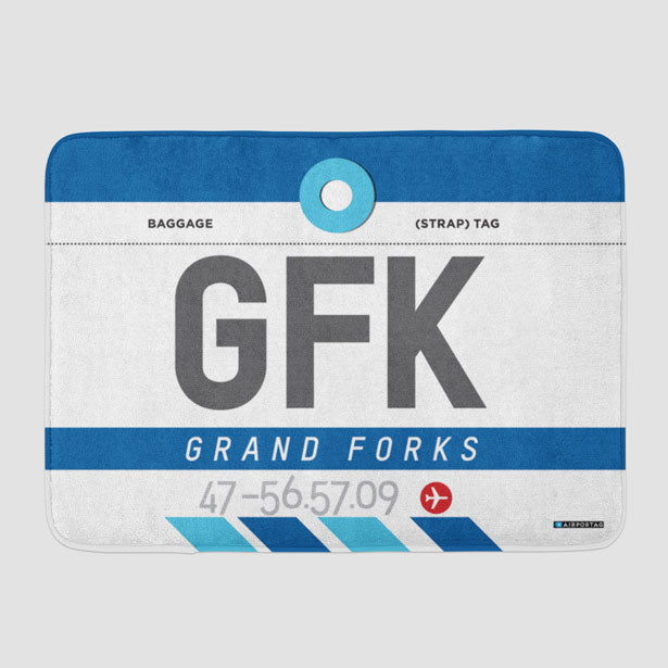 GFK - Bath Mat - Airportag