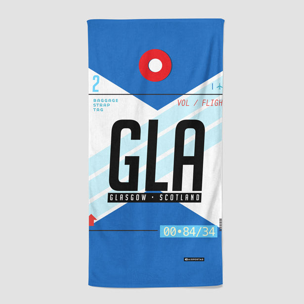 GLA - Beach Towel - Airportag