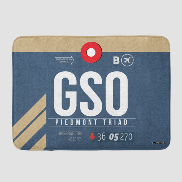 GSO - Bath Mat - Airportag