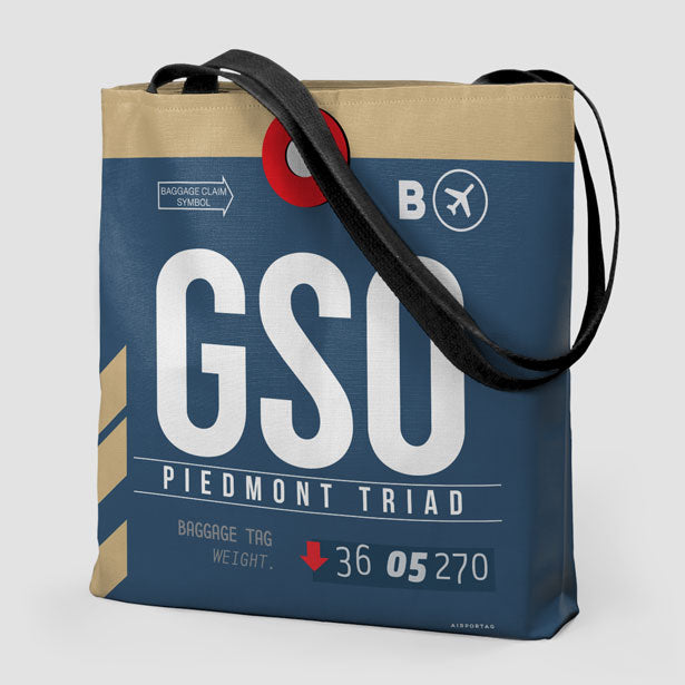 GSO - Tote Bag - Airportag