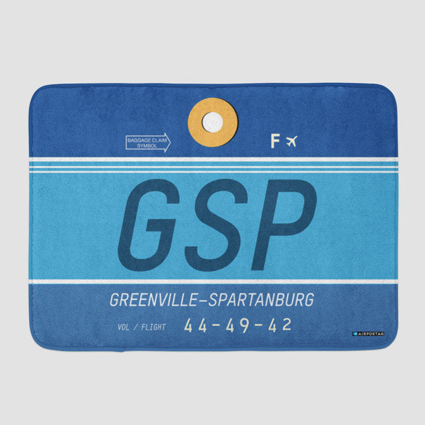 GSP - Bath Mat - Airportag