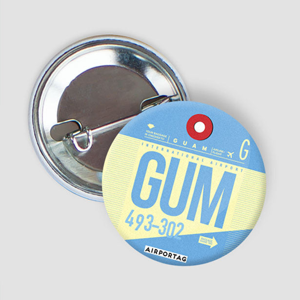 GUM - Button - Airportag