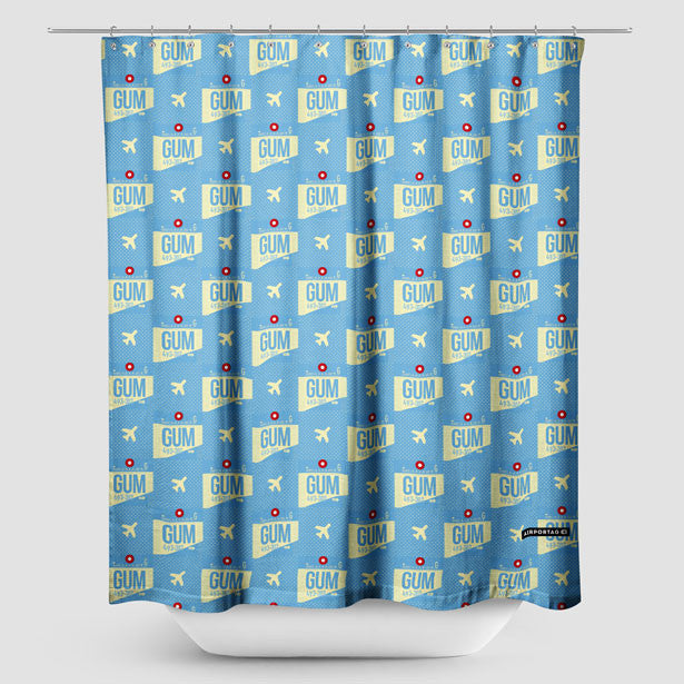 GUM - Shower Curtain - Airportag