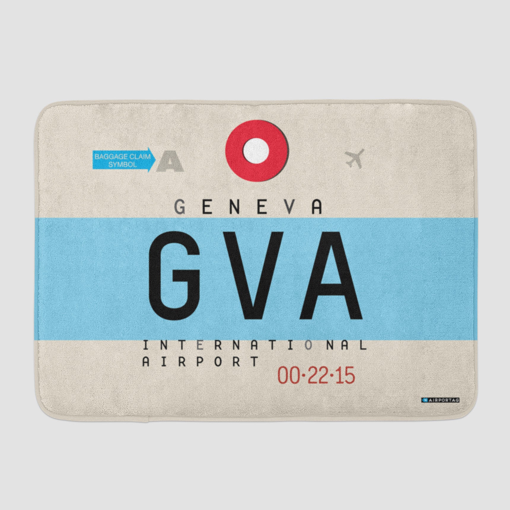 GVA - Bath Mat - Airportag