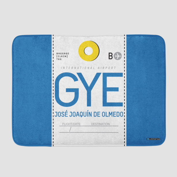 GYE - Bath Mat - Airportag