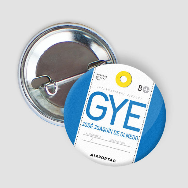 GYE - Button - Airportag