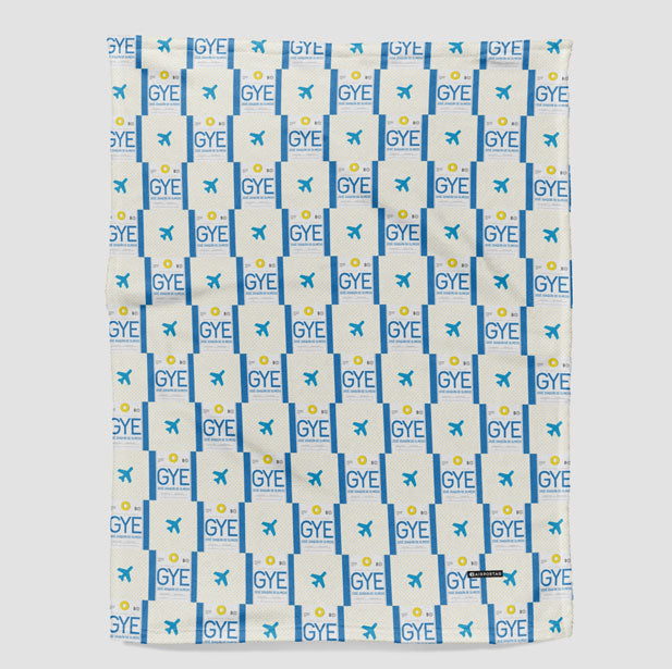 GYE - Blanket - Airportag