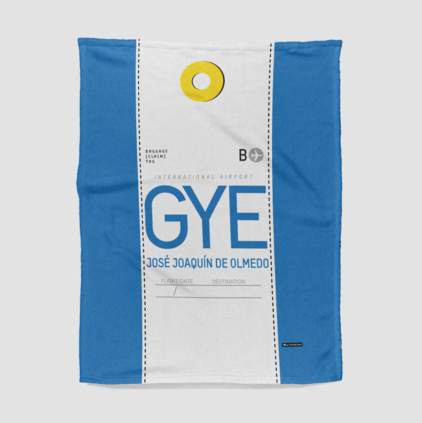 GYE - Blanket - Airportag