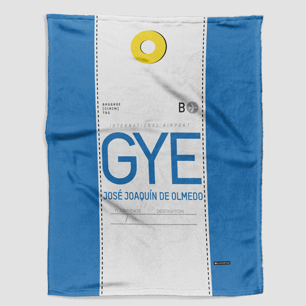 GYE - Blanket - Airportag