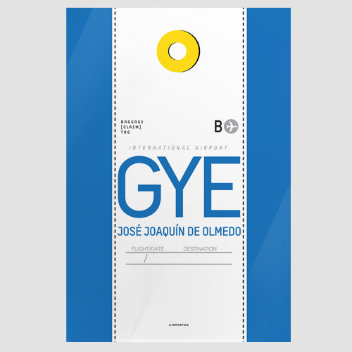 GYE - Poster - Airportag