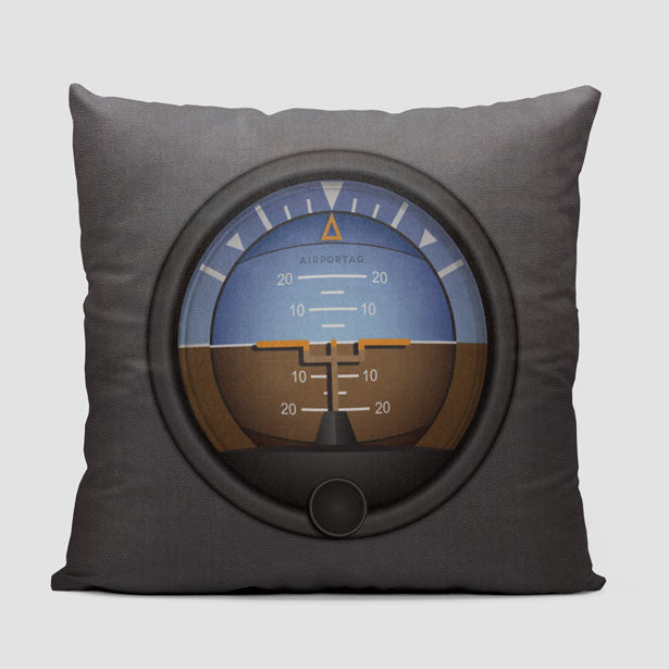 Gyroscope - Throw Pillow - Airportag