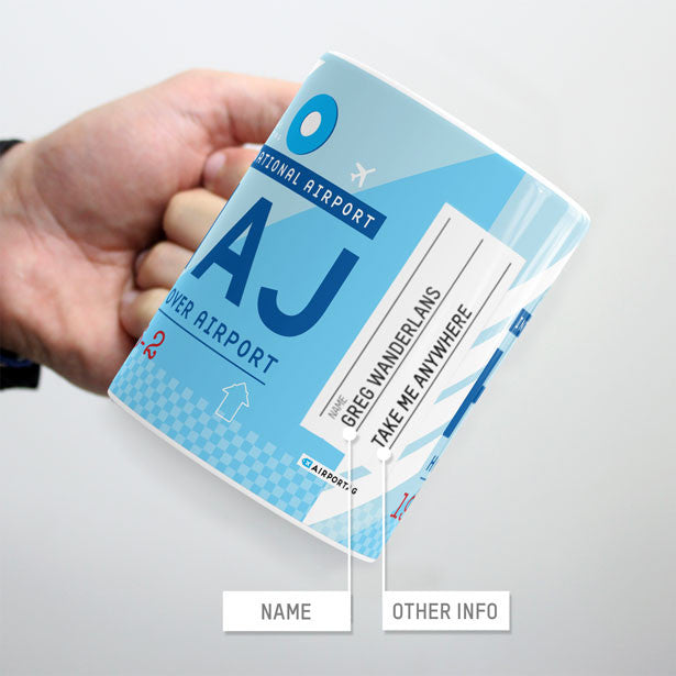 HAJ - Mug - Airportag