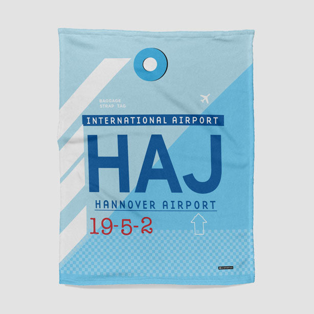 HAJ - Blanket - Airportag
