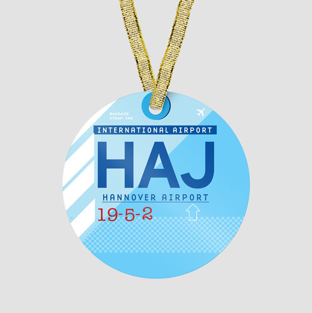 HAJ - Ornament - Airportag