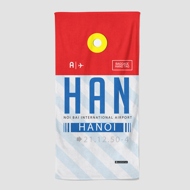 HAN - Beach Towel - Airportag