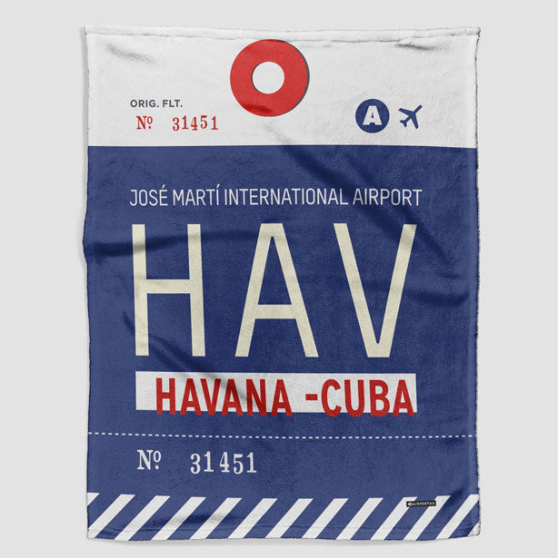 HAV - Blanket - Airportag
