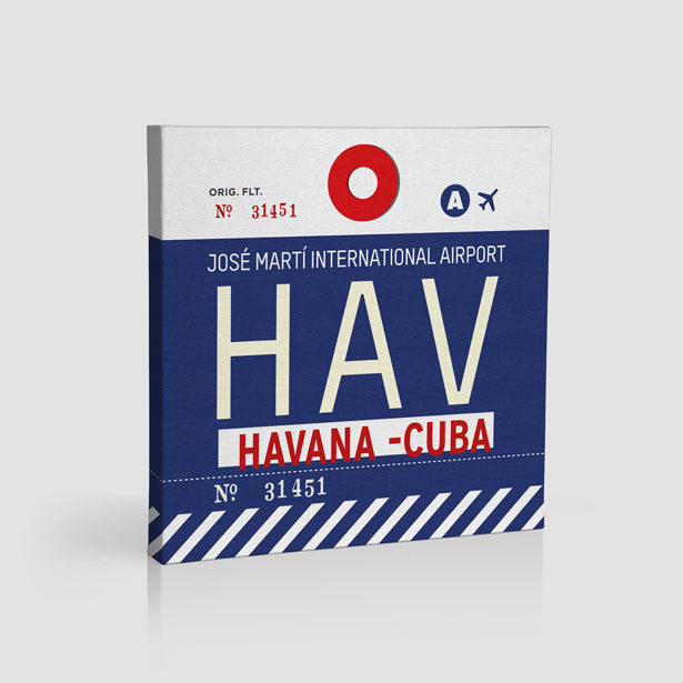 HAV - Canvas - Airportag