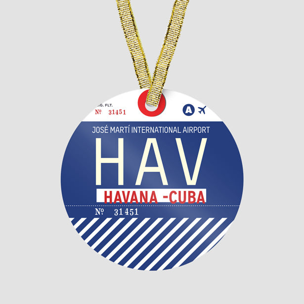 HAV - Ornament - Airportag