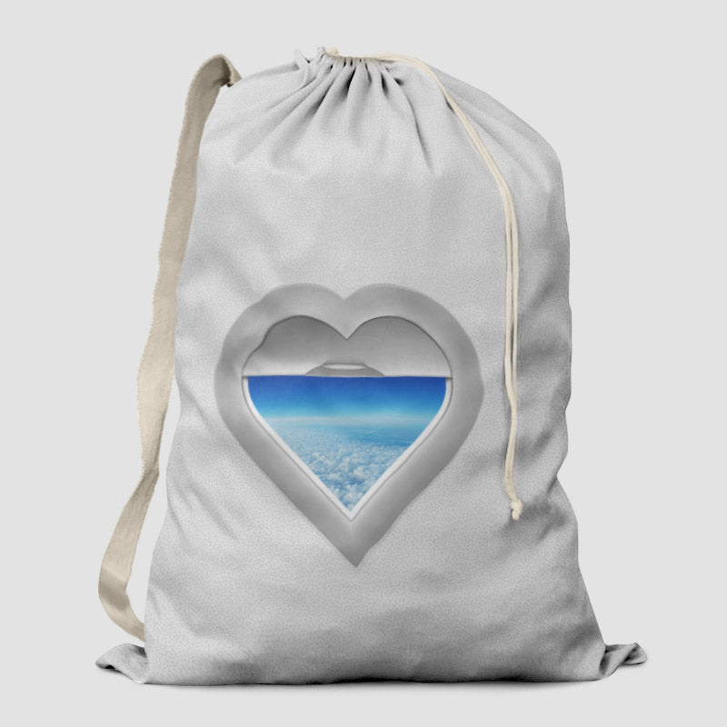 Heart Window - Laundry Bag - Airportag
