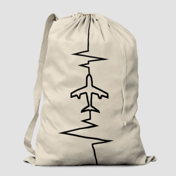 Heartbeat - Laundry Bag - Airportag
