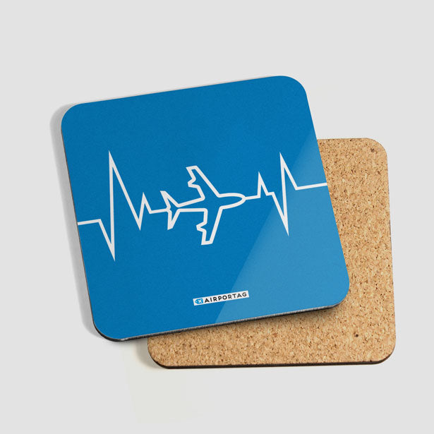 Heartbeat - Coaster - Airportag