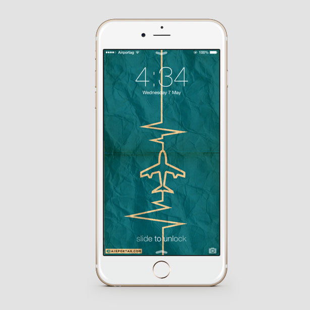 Heartbeat - Mobile wallpaper - Airportag