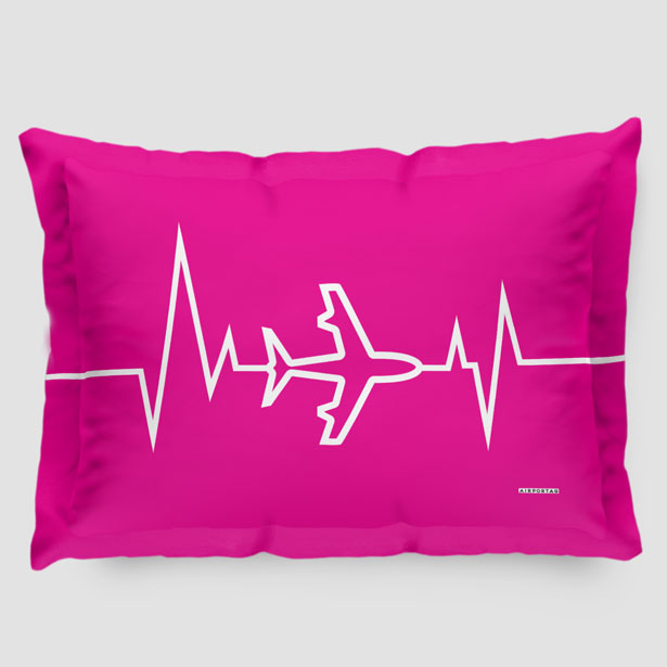 Heartbeat - Pillow Sham - Airportag