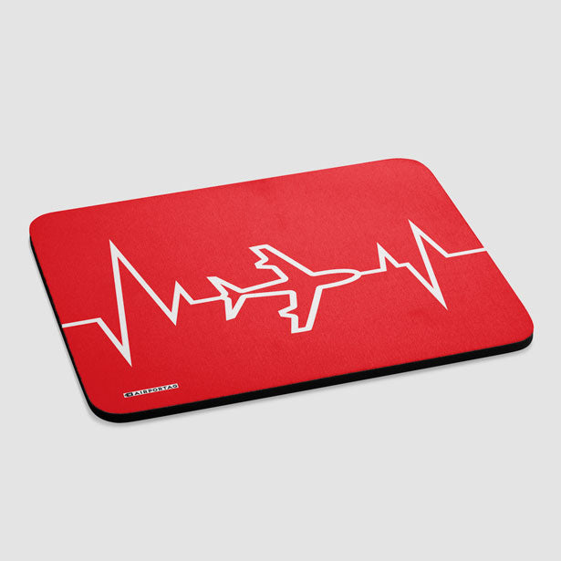 Heartbeat - Mousepad - Airportag