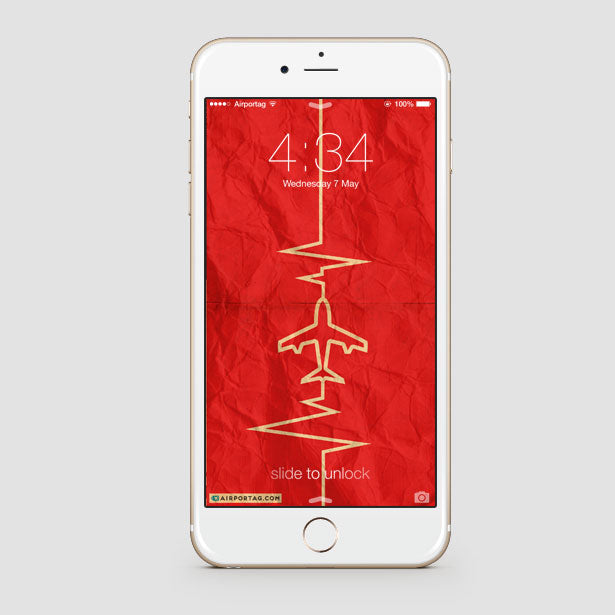 Heartbeat - Mobile wallpaper - Airportag
