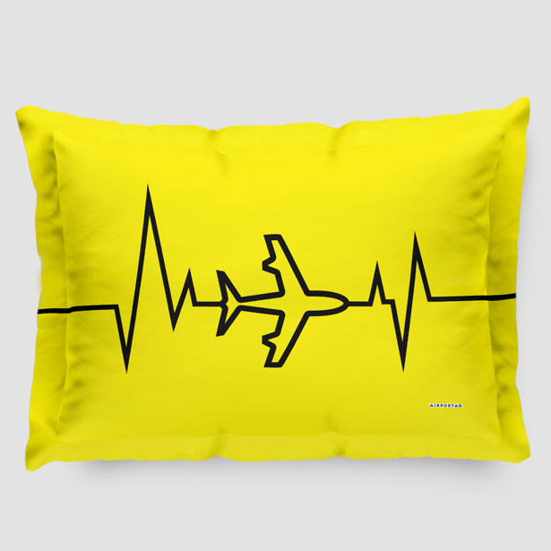 Heartbeat - Pillow Sham - Airportag