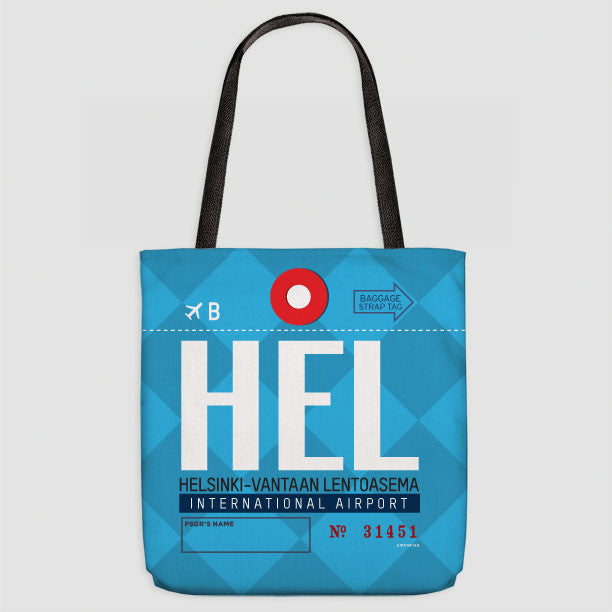 HEL - Tote Bag - Airportag